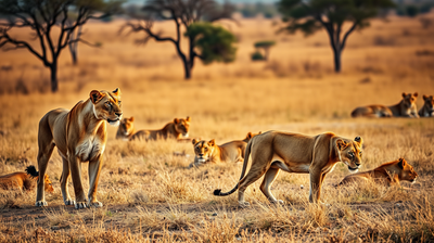 Lionesses Run the Pride: What the Male Lion's Role Actually Looks Like in the Wild