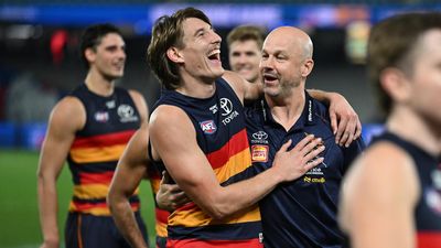 'Might have gone too far': Crows coach on 'wild child'