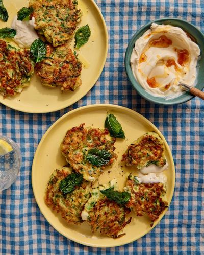 Fritters and slow-cooked: Ben Tish’s recipes for cooking with courgettes
