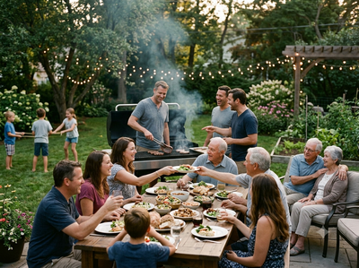 Psychology explains people who love backyard BBQs may be happier because they’re fulfilling one of the brain’s deepest social needs