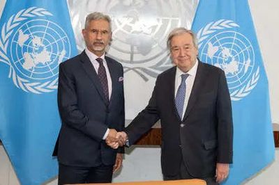 EAM Jaishankar discusses global developments, including West Asia, Ukraine with UN Chief Guterres