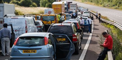 Don’t change lanes – the maths of holiday traffic jams