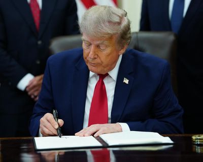 First Thing: Trump threatens to impose US tolls on Hormuz shipping as strikes on Iran continue