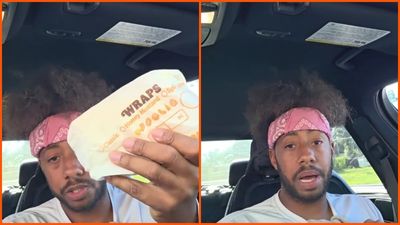 Tampa man bites into a Burger King chicken wrap. What he finds inside is gummy and glistening, allegedly not chicken: ‘hoping I don’t have food poisoning’
