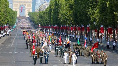 European troops and planes join Bastille Day parade in show of unity for Ukraine