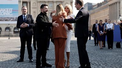 Zelenskyy joins Macron and European leaders in Paris for Bastille Day