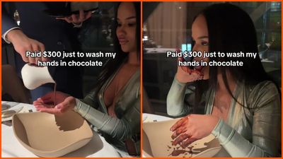 Woman pays $300 at a Michelin-star restaurant in New York. For a jug of chocolate to wash her hands: ‘Actually nasty’