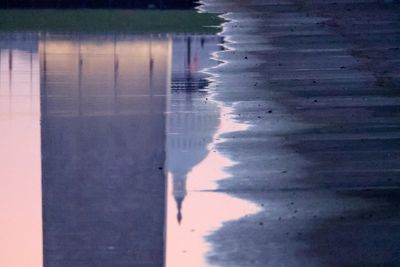 Trump says the ‘vandals’ and ‘sleazebags’ he claims cut up the Lincoln Reflecting Pool will ‘pay a big price’