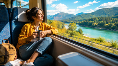 Psychology says people who prefer trains over airplanes aren't afraid of flying, they may enjoy freedom of movement more than others