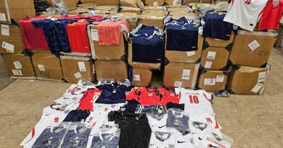 Fake Scotland football tops among 58,000 kits seized in Edinburgh during World Cup