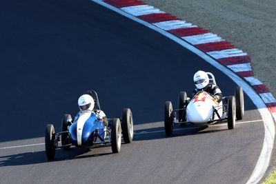 Historic single-seaters celebrate a century of power at Brands Hatch
