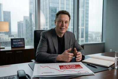 Elon Musk Just Lost $500 Billion in 30 Days and Is No Longer a Trillionaire — What Went Wrong?