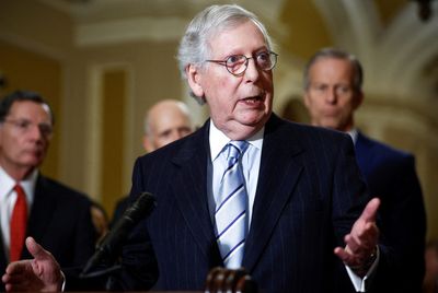 Mitch McConnell's Photo Meant To Quiet Health Rumors. It Sparked A New Wave Of Online Scrutiny.