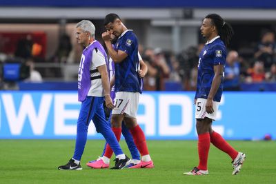 Arsenal dealt major injury blow as William Saliba limps off during World Cup semi-final