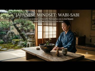 Japanese Mindset: Wabi-Sabi- The Japanese aesthetic philosophy that teaches you to find beauty in imperfection and live with less stress