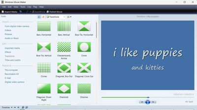 Windows Movie Maker still beats Clipchamp in an important way