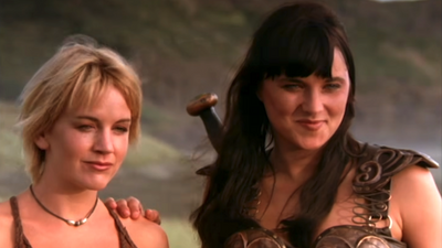 That Time Xena’s Opening Titles Was Edited To Remove Any Gay Subtext With Gabrielle