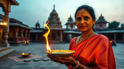 The Aarti Ritual Is Ancient Light Science: What the Fire in Your Hands Actually Does