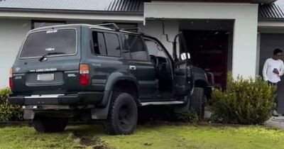 Car slams into Cameron Park home, emergency services rush to scene