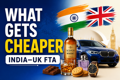 Whisky, cars and more: What gets cheaper as India-UK FTA kicks in