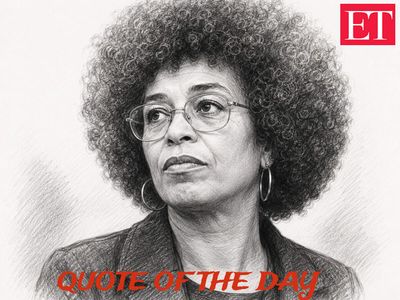 Quote of the day by Angela Davis: 'In a racist society it is not enough to be non-racist, we must be...' - Women, Race & Class author's thought-provoking message on standing up against injustice