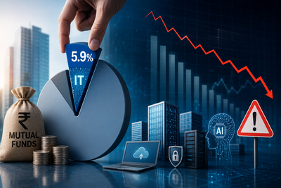 Mutual funds cut IT exposure to all-time low of 5.9% in June. Contrarian opportunity or signal for caution?