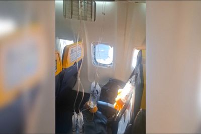 Wife of Ryanair passenger sucked through plane window recalls ordeal