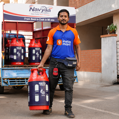 Instamart ties up with HPCL to launch India’s first on-demand LPG cylinder delivery on quick commerce