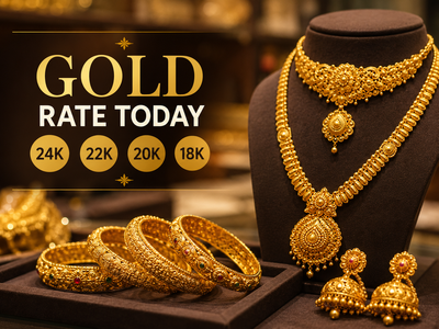 22k gold rate today: Check 24k, 22k, 20k, 18k gold prices (July 15, 2026) at Tanishq, Malabar Gold & Diamonds, Joyalukkas, Kalyan Jewellers and IBJA