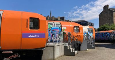 Vintage Glasgow Subway carriage given new lease of life with unique makeover