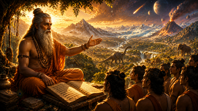 Did Maharishi Ved Vyasa Describe Earth Thousands of Years Ago?