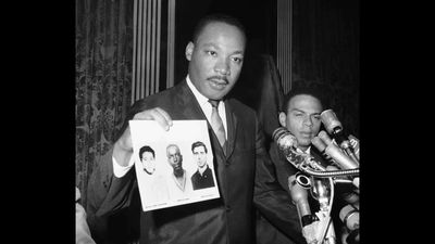 Quote of the day by Martin Luther King Jr. , 'At the center of non-violence stands the principle of love' is a life advice on compassion, discover inner discipline, self-control, peaceful resistance in a world dominated by social media disagreements, trolling