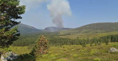 Highland residents evacuated as 'large' fire takes hold in Cairngorms
