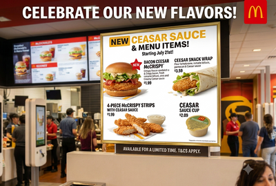 How Much Is the New McDonald's Caesar Snack Wrap and What Ingredients Are in It?