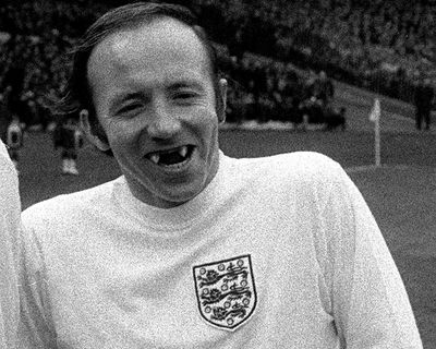 Nobby Stiles died with brain condition caused by repeatedly heading a football, coroner rules