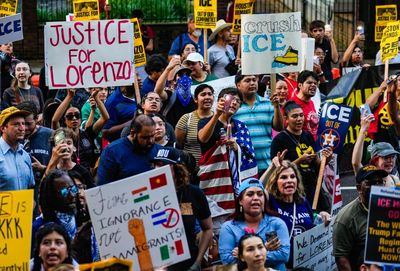 Houston demands action after killing of Lorenzo Salgado Araujo: ‘ICE hunts us like animals’