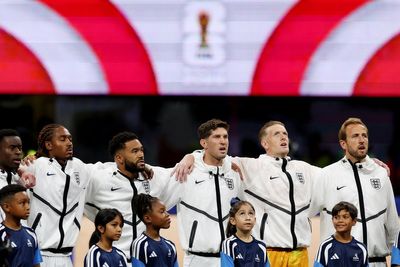 Argentina and England fans boo each other’s national anthems amid Falklands tensions