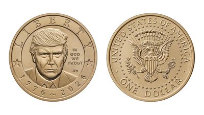New $1 coin featuring Trump in production at US Mint, treasury says
