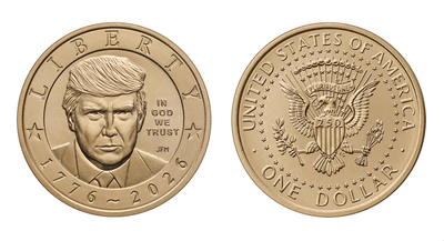 Scott Bessent says $1 coin with Trump's face on it will 'honor the enduring legacy of liberty' with a 'lasting symbol of patriotism'