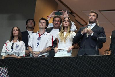 All the celebrities at England v Argentina World Cup semi-final from David Beckham to Mick Jagger