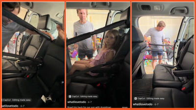 Colorado mother of 6 puts dog divider in backseat to separate son from rest of the family during 10-hour-long trip: ‘People do not like me right now’