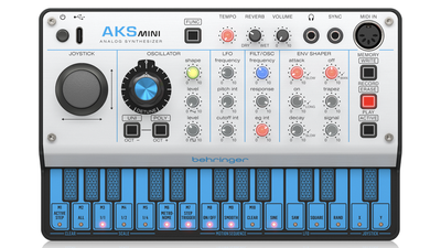 Behringer's AKS Mini is a £99 mini-synth inspired by the EMS Synthi AKS, a classic synth used by Pink Floyd and Brian Eno