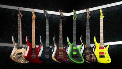 More new guitar body shapes? Kiesel continues the push to keep the electric guitar fresh by launching a daring metal offset