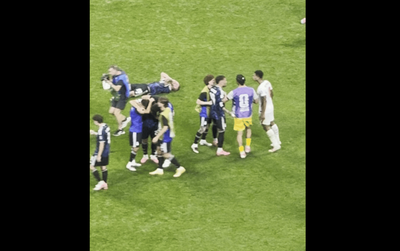 Watch: Jude Bellingham clashes with Argentina stars after World Cup exit