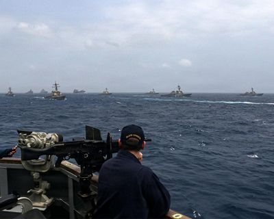 US attacks oil tanker in strait of Hormuz as strikes reported in Tehran
