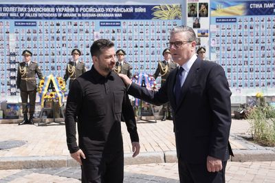 Keir Starmer says UK support for Ukraine will ‘always endure’ on farewell visit