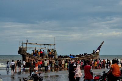 Hundreds of Rohingya refugees feared dead after ships suspected of sinking off Myanmar