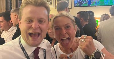 SNP and Labour MPs celebrate England loss to Argentina together