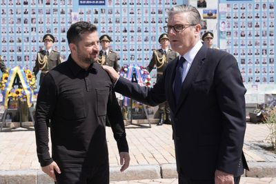 Starmer makes final visit to Ukraine as prime minister – what we know