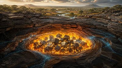 Around 2 billion years ago, Oklo became a natural nuclear reactor beneath Africa, and its radioactive remains are still there